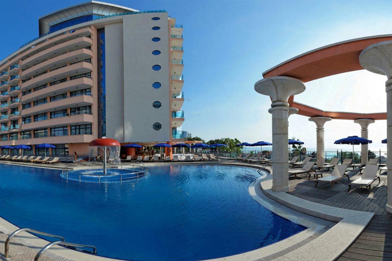Astera Hotel & Spa With Free Private Beach Golden Sands Exterior photo